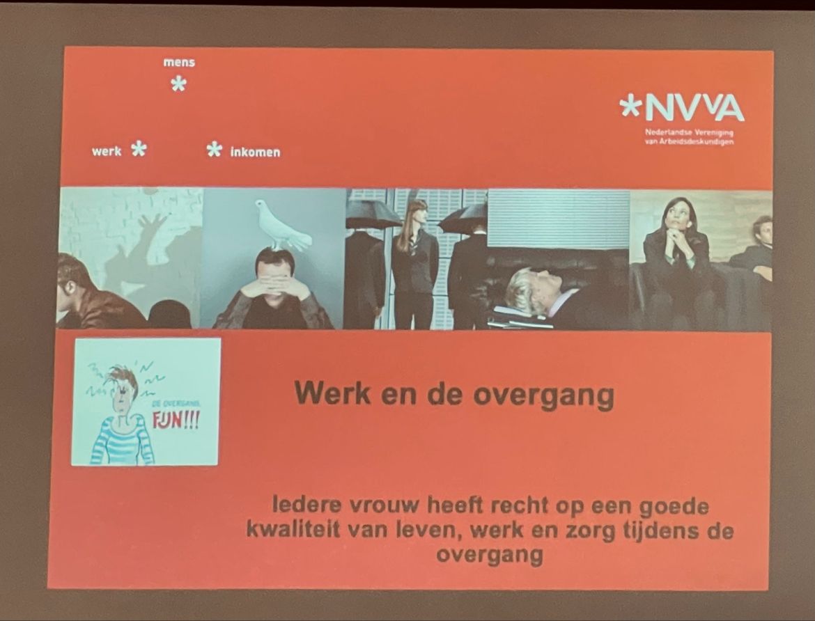Hoe houdt je de vrouwen op de werkvloer? Hoe zorg je dat vrouwen kunnen blijven functioneren tijdens de overgang? Hoe ga je het gesprek aan?