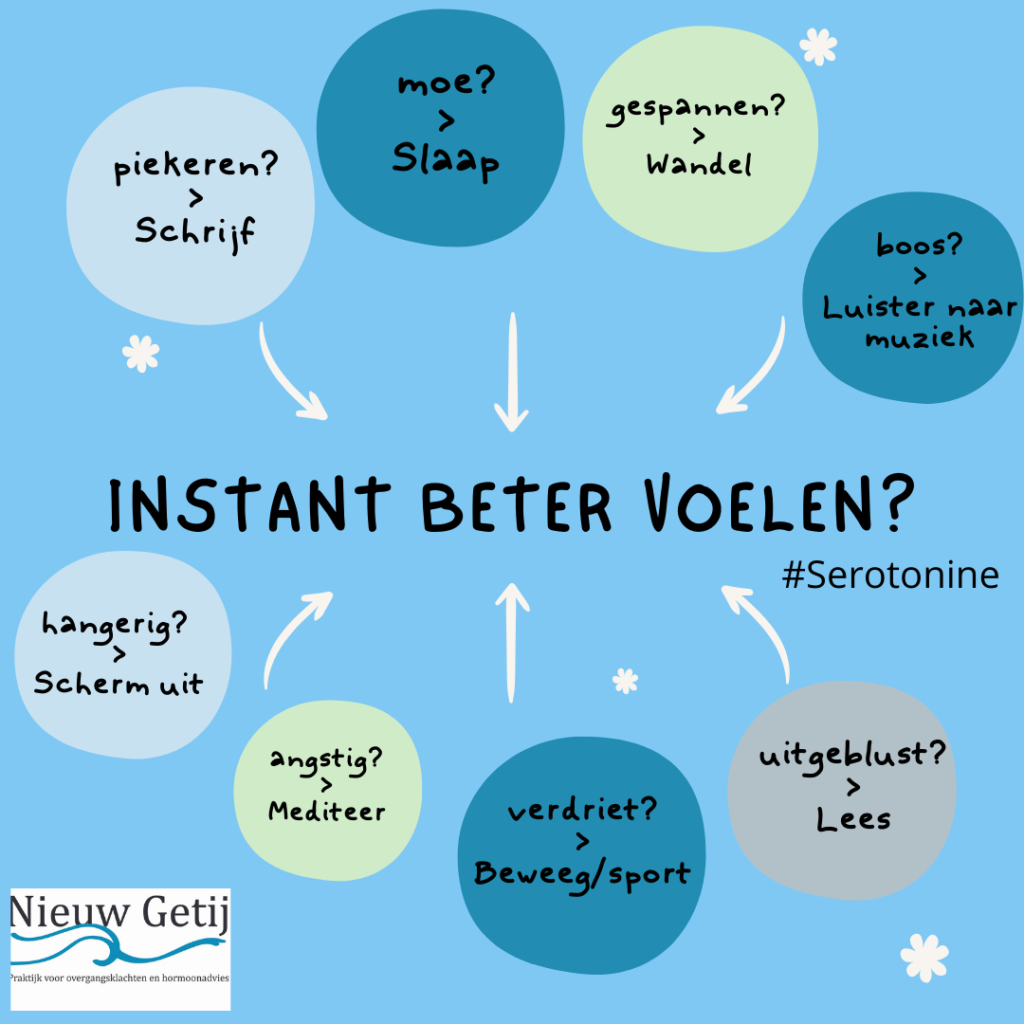 Weet je genoeg over hormonen? Hoe je je instant beter kunt voelen? En ook op de langere termijn? Check hoe serotonine je stemming verbetert